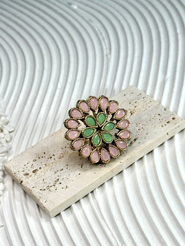 Kundan Ring(Large)