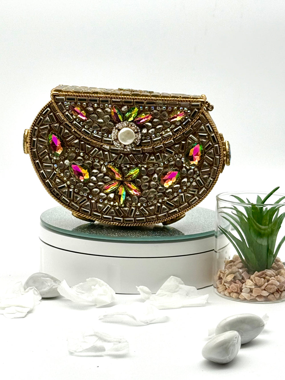 Jade Royal Clutch
