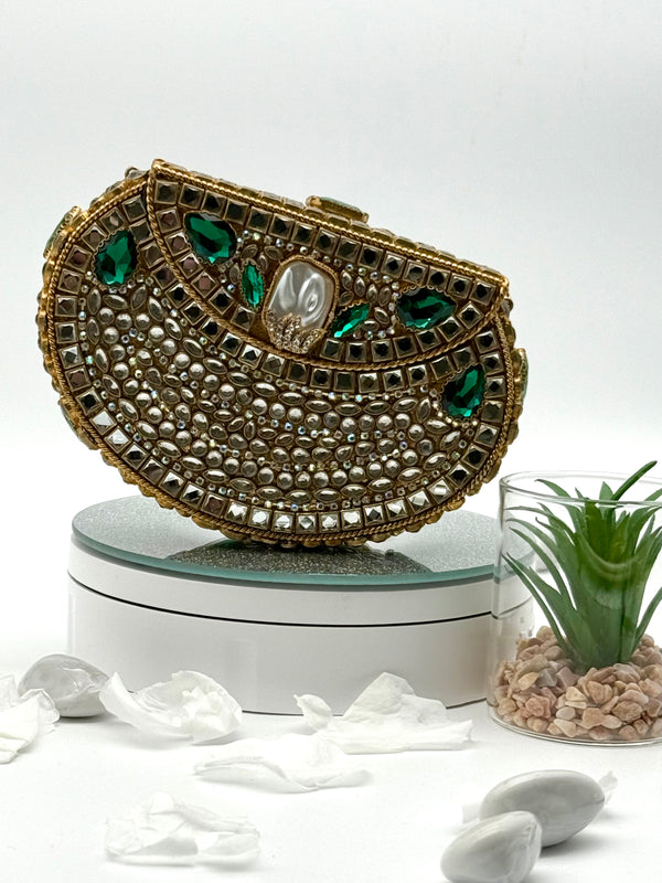 Jade Royal Clutch