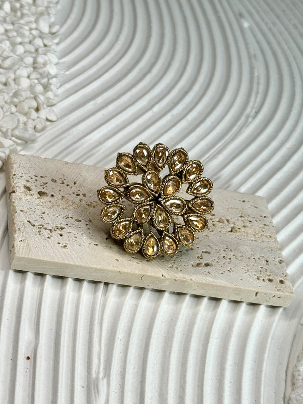 Kundan Ring(Large)