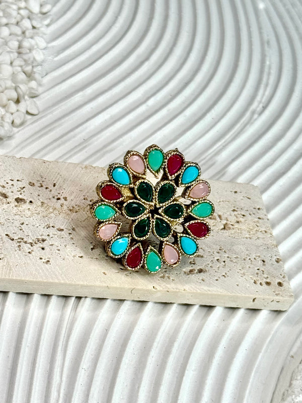 Kundan Ring(Large)