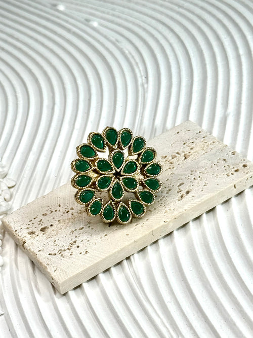 Kundan Ring(Large)