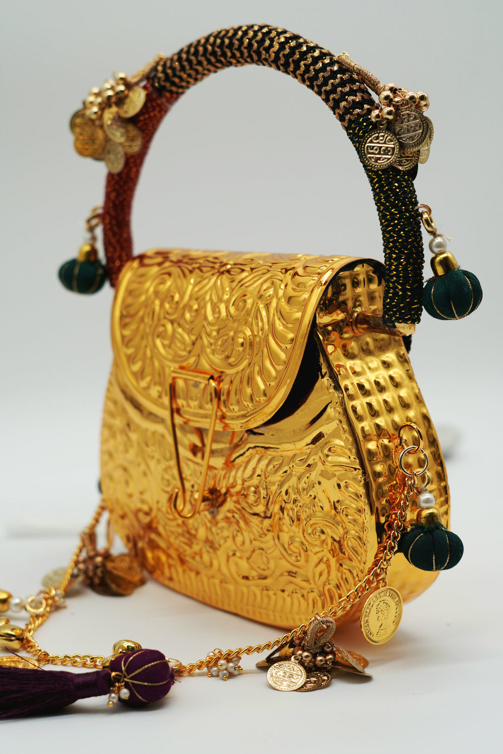 Golden Mirage Clutch