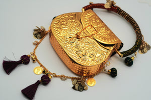 Golden Mirage Clutch